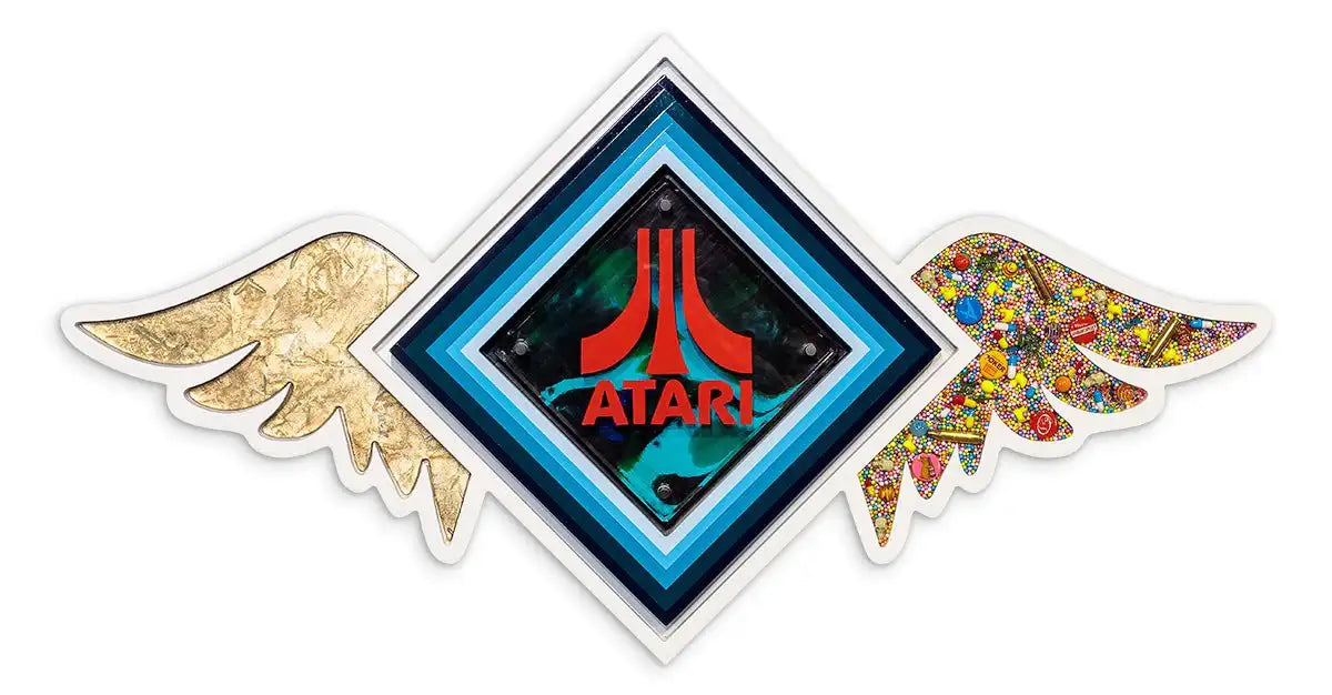 Pop-Dependant: Atari - Original - SOLD by artist Lhouette - Wyecliffe Galleries