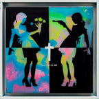 She Loves Me Not - Small Study - Original - SOLD by artist Lhouette - Wyecliffe Galleries