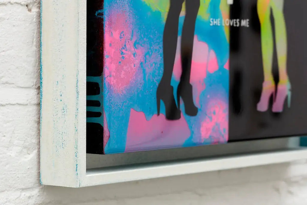 She Loves Me Not - Small Study - Original - SOLD by artist Lhouette - Wyecliffe Galleries