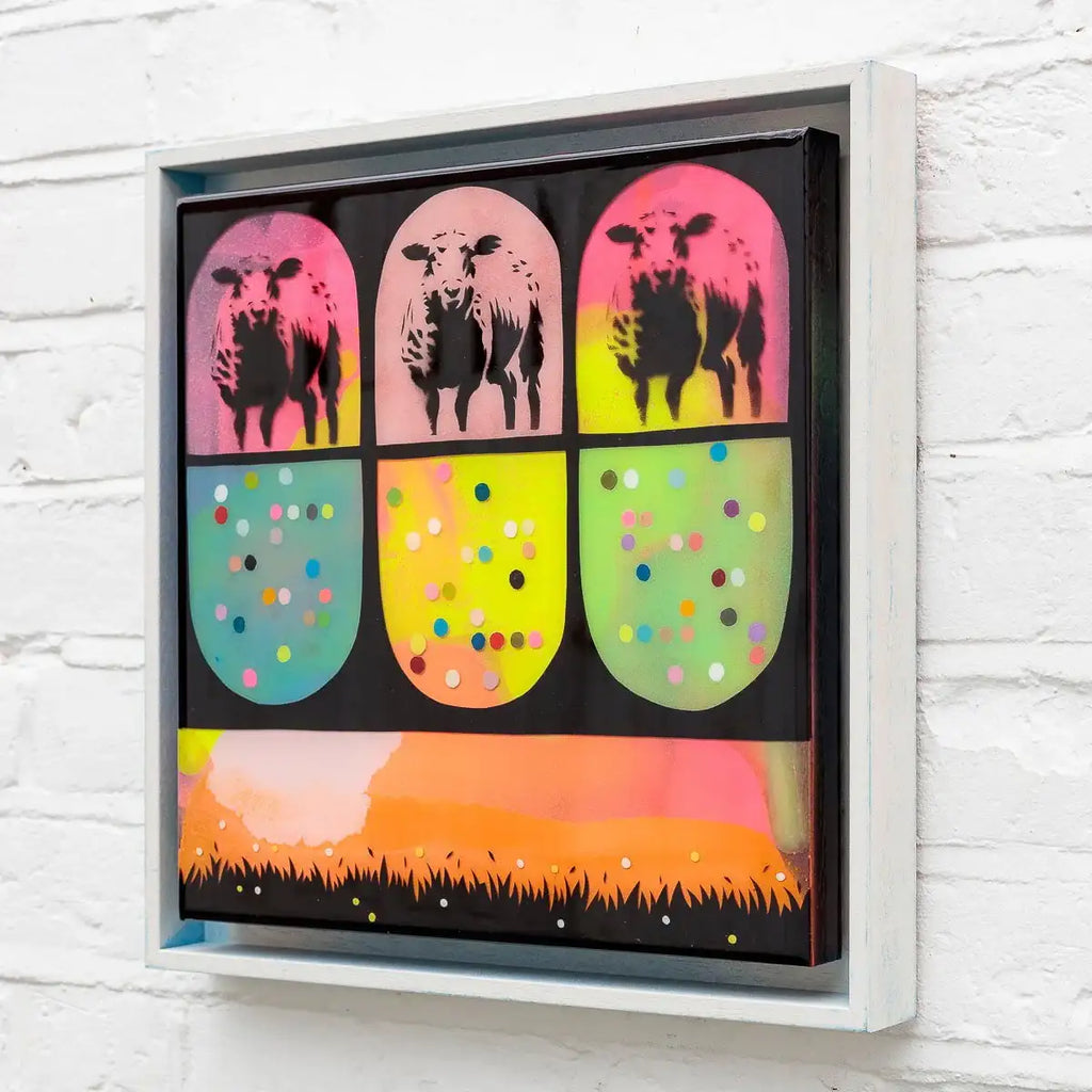 Shleeping Pills - Small Study - Original by artist Lhouette - Wyecliffe Galleries