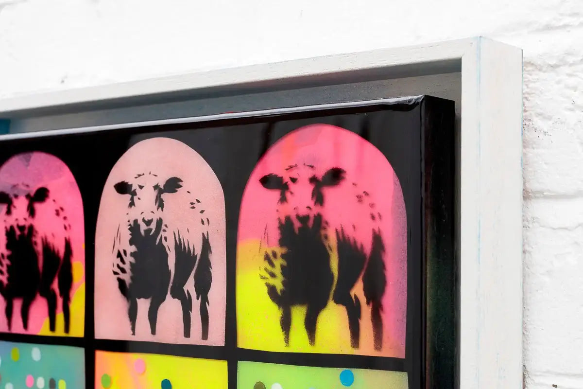 Shleeping Pills - Small Study - Original by artist Lhouette - Wyecliffe Galleries