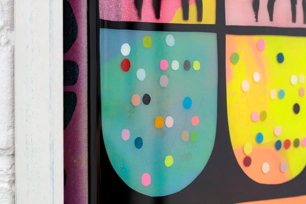 Shleeping Pills - Small Study - Original by artist Lhouette - Wyecliffe Galleries