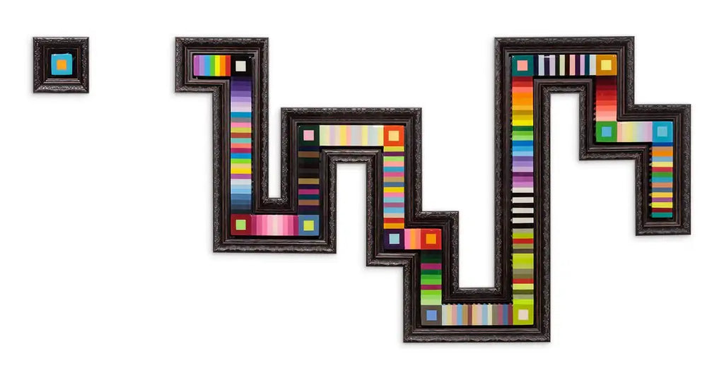 Snake I (Mini) Wall Sculpture - Original - SOLD by artist Lhouette - Wyecliffe Galleries