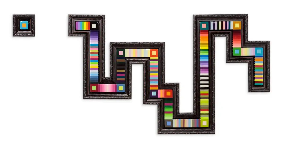 Snake I (Mini) Wall Sculpture - Original - SOLD by artist Lhouette - Wyecliffe Galleries