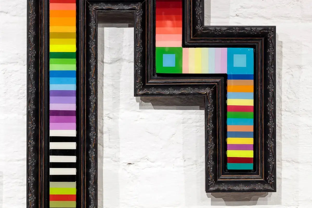 Snake I (Mini) Wall Sculpture - Original - SOLD by artist Lhouette - Wyecliffe Galleries