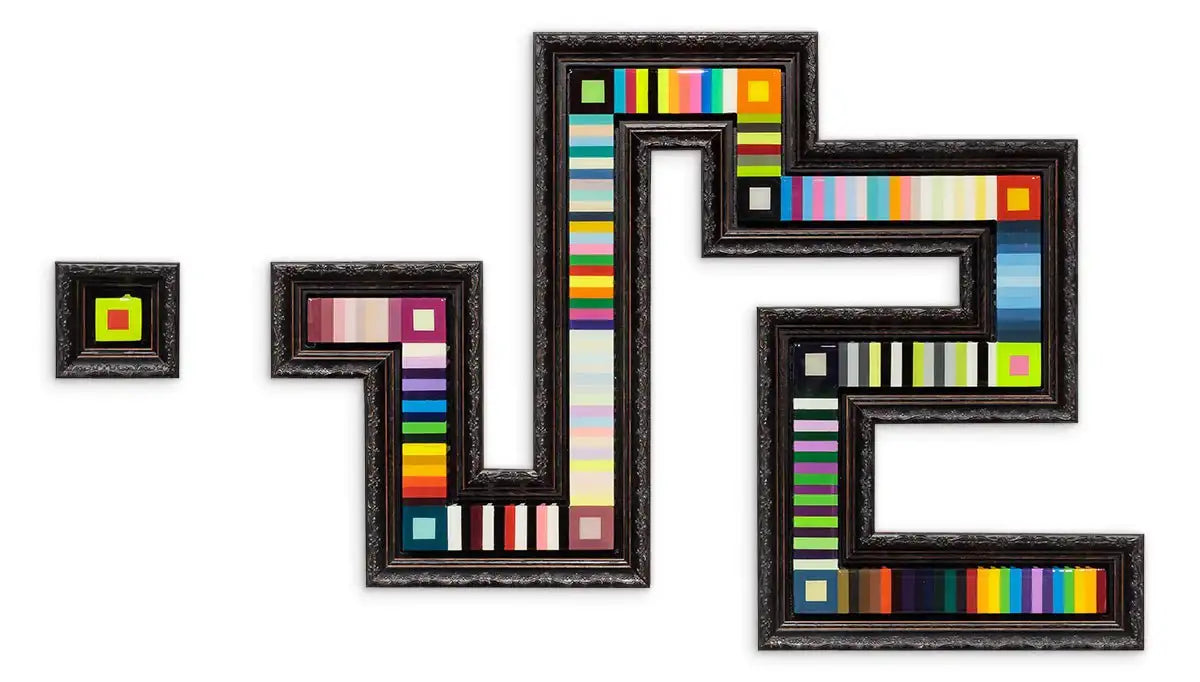 Snake II (Mini) Wall Sculpture - Original - SOLD by artist Lhouette - Wyecliffe Galleries