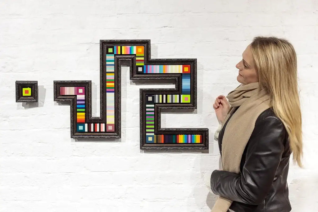 Snake II (Mini) Wall Sculpture - Original - SOLD by artist Lhouette - Wyecliffe Galleries