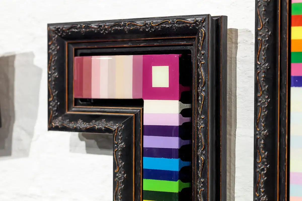 Snake II (Mini) Wall Sculpture - Original - SOLD by artist Lhouette - Wyecliffe Galleries