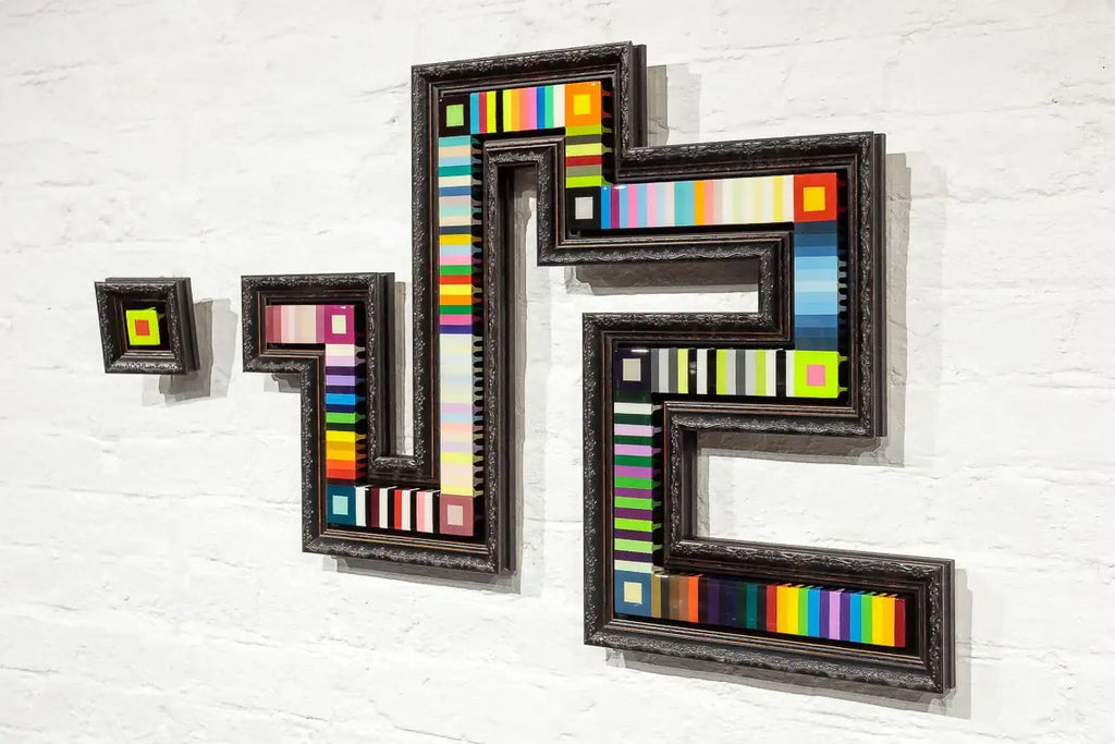 Snake II (Mini) Wall Sculpture - Original - SOLD by artist Lhouette - Wyecliffe Galleries