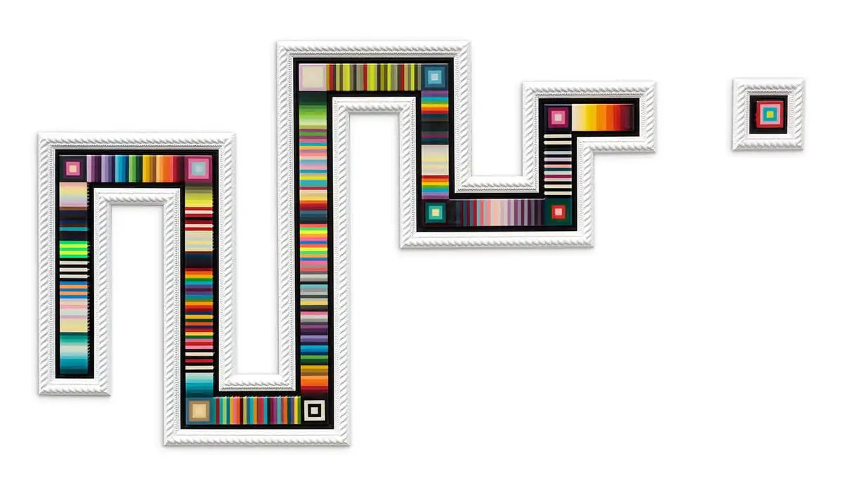 Snake (Large) Wall Sculpture - Original - SOLD by artist Lhouette - Wyecliffe Galleries