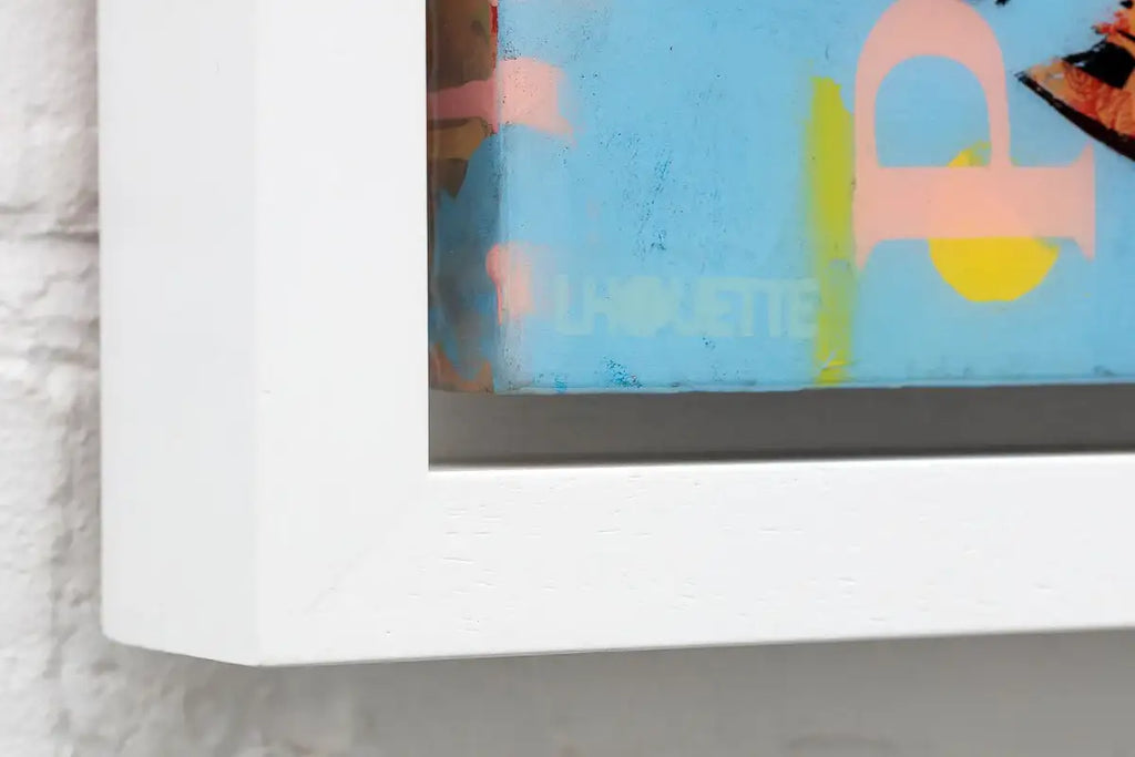 Super Mario - Miniature Pop Panel - Original - SOLD by artist Lhouette - Wyecliffe Galleries