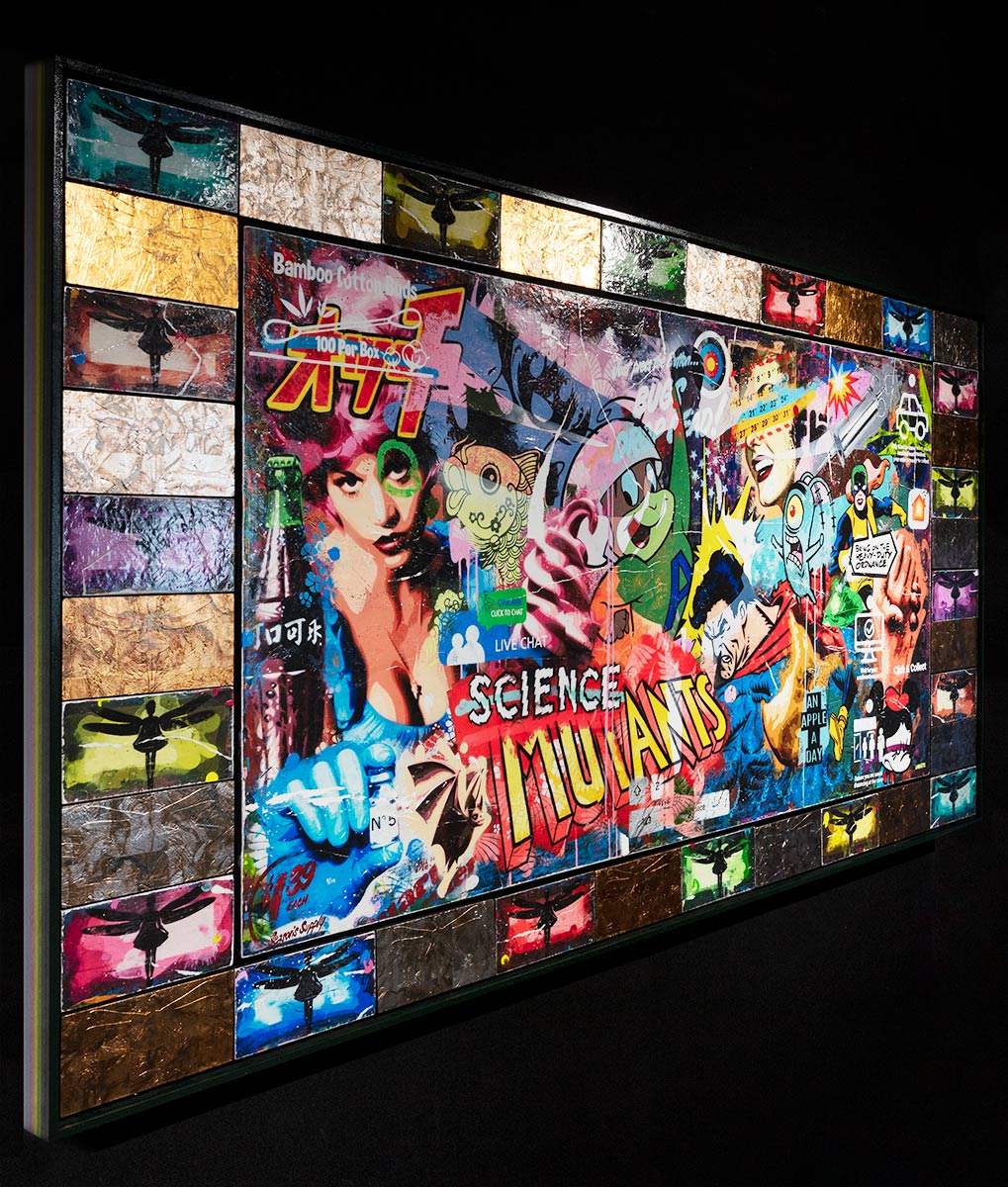 Swarm - Deluxe XL Edition 9 by artist Lhouette - Wyecliffe Galleries