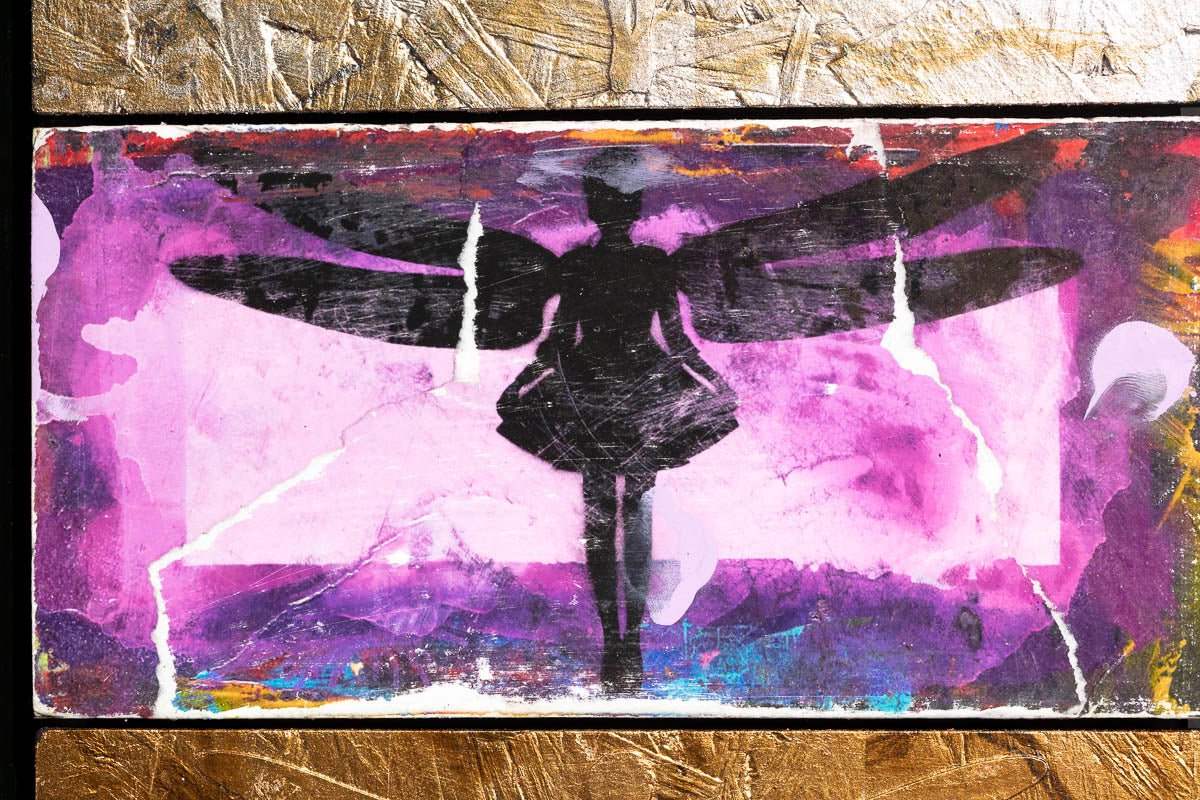 Swarm - Deluxe XL Edition 9 by artist Lhouette - Wyecliffe Galleries