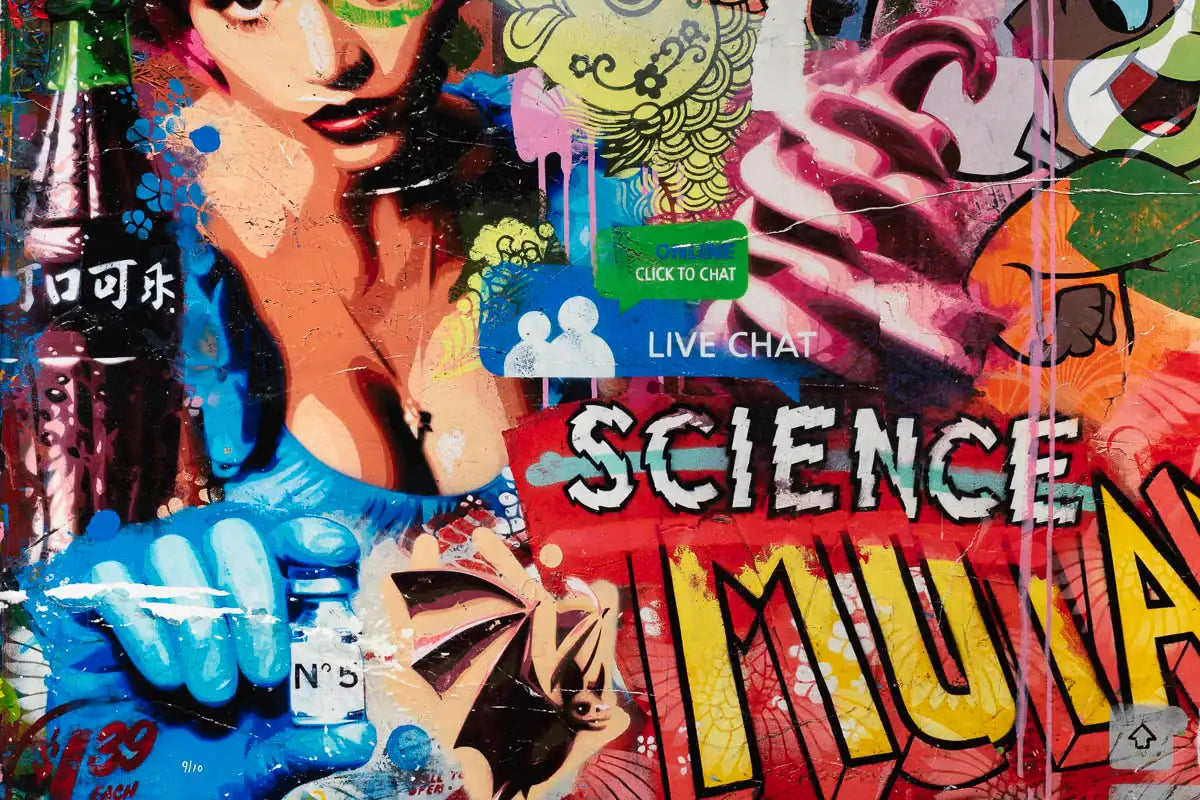 Swarm - Deluxe XL Edition 9 by artist Lhouette - Wyecliffe Galleries