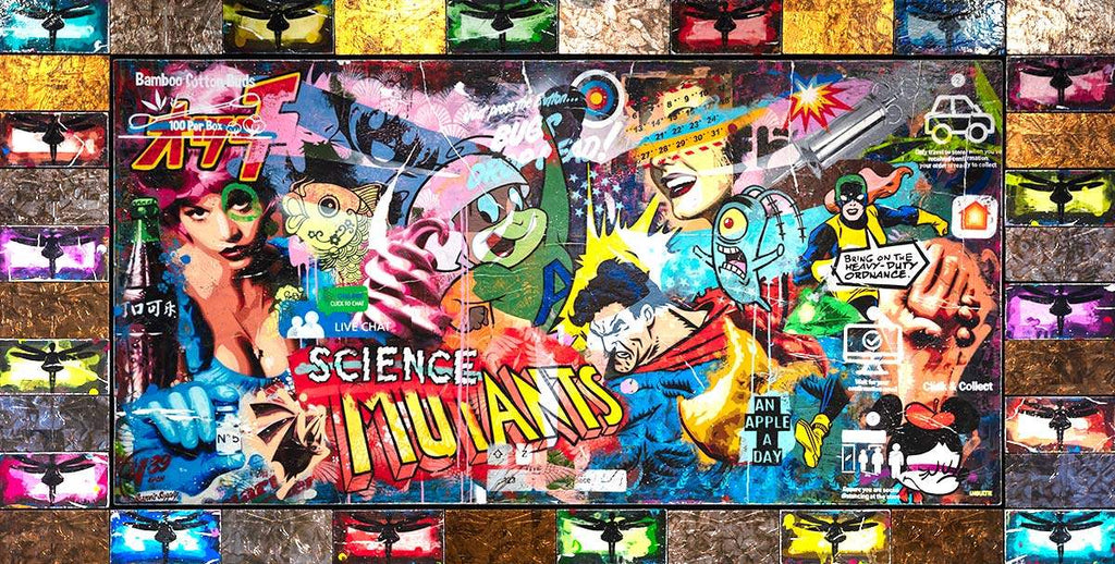 Swarm - Deluxe XL Edition 9 by artist Lhouette - Wyecliffe Galleries