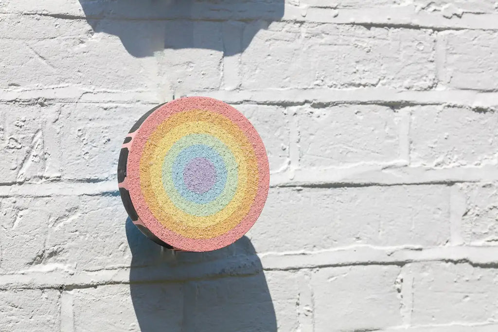 Tokyo Dreaming Geometric & Diamond Dust - 3 Part Mini Wall Sculpture - Original - SOLD by artist Lhouette - Wyecliffe Galleries