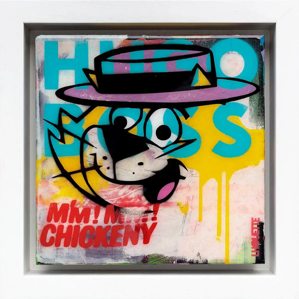 Top Cat - Miniature Pop Panel - Original - SOLD by artist Lhouette - Wyecliffe Galleries