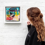 Top Cat - Miniature Pop Panel - Original - SOLD by artist Lhouette - Wyecliffe Galleries