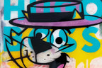 Top Cat - Miniature Pop Panel - Original - SOLD by artist Lhouette - Wyecliffe Galleries