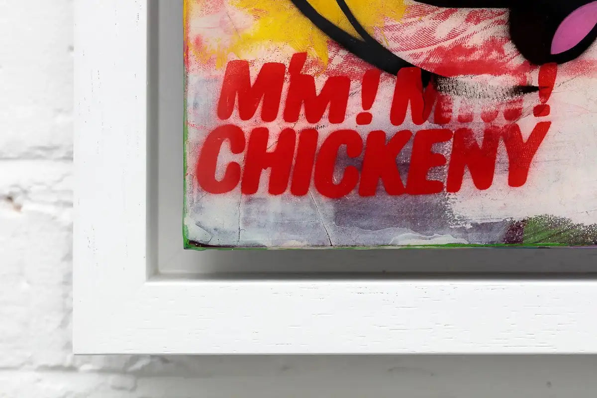 Top Cat - Miniature Pop Panel - Original - SOLD by artist Lhouette - Wyecliffe Galleries