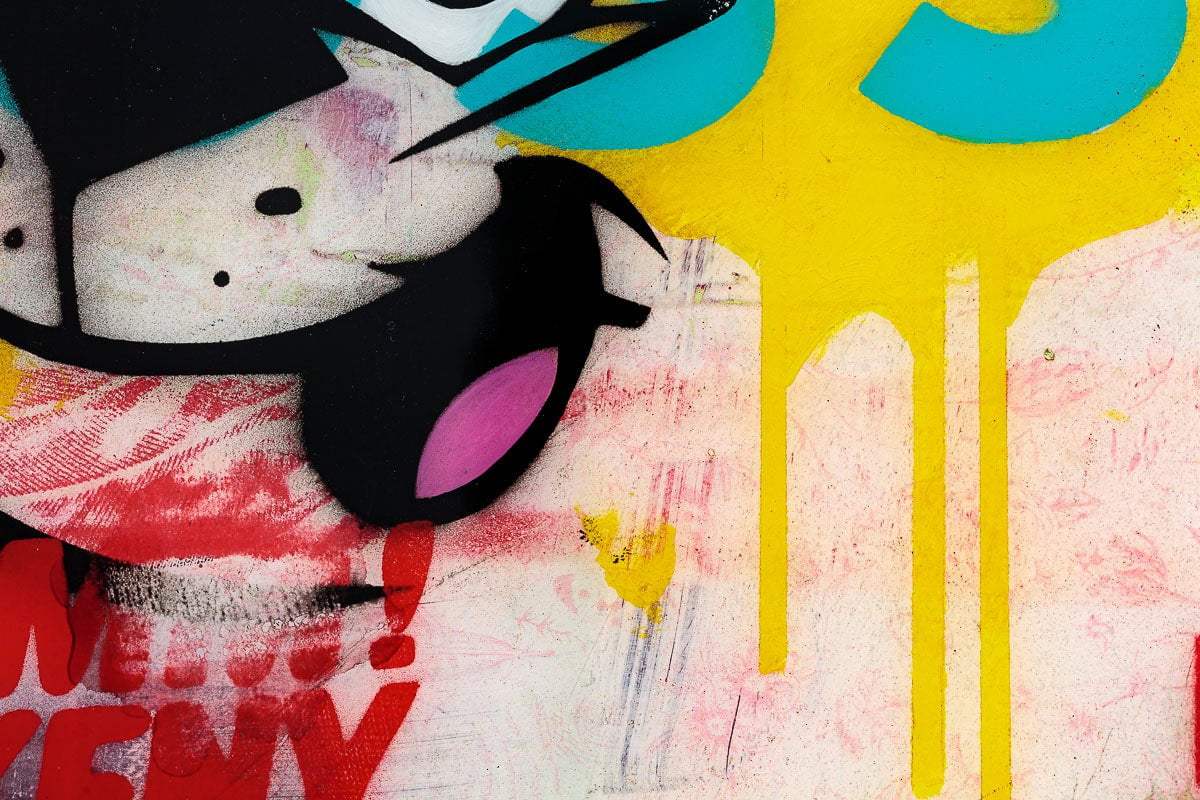 Top Cat - Miniature Pop Panel - Original - SOLD by artist Lhouette - Wyecliffe Galleries