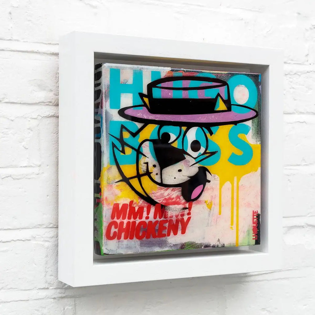 Top Cat - Miniature Pop Panel - Original - SOLD by artist Lhouette - Wyecliffe Galleries