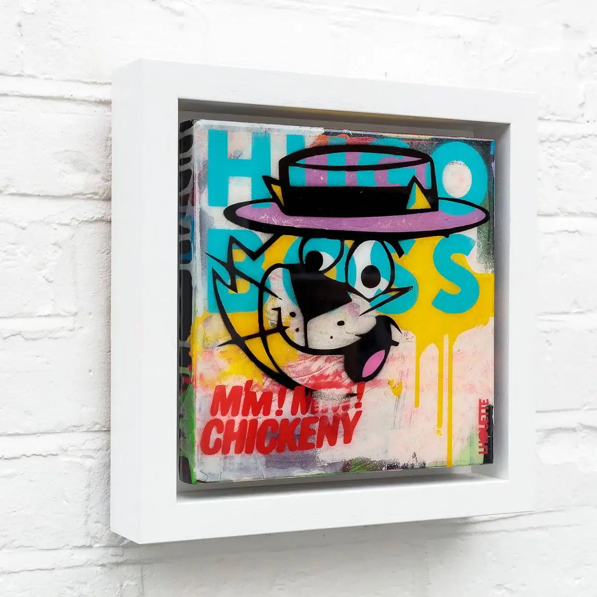 Top Cat - Miniature Pop Panel - Original - SOLD by artist Lhouette - Wyecliffe Galleries