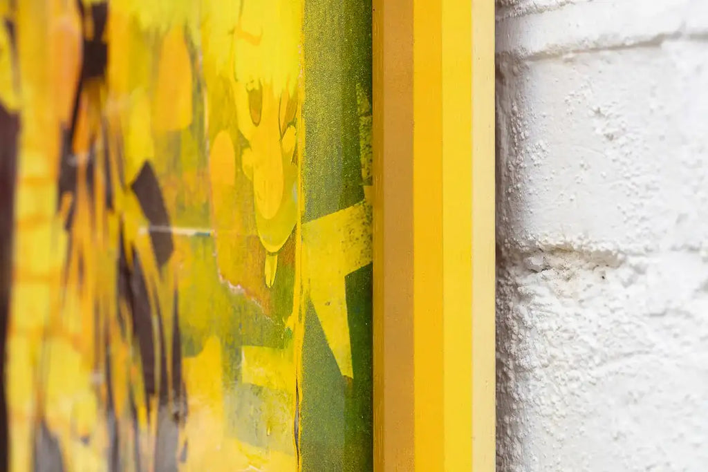 Yellow Brick Road - Original - SOLD by artist Lhouette - Wyecliffe Galleries