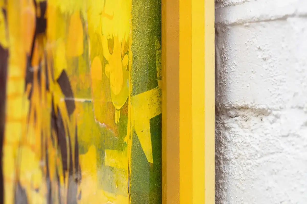 Yellow Brick Road - Original - SOLD by artist Lhouette - Wyecliffe Galleries