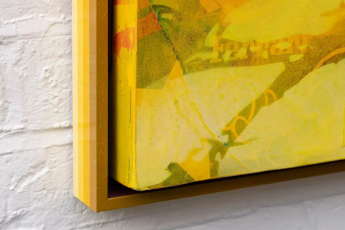 Yellow Brick Road - Original - SOLD by artist Lhouette - Wyecliffe Galleries