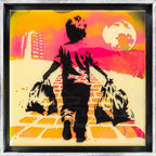 Yellow Brick Road - Small Study - Original - SOLD by artist Lhouette - Wyecliffe Galleries