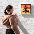 Yellow Brick Road - Small Study - Original - SOLD by artist Lhouette - Wyecliffe Galleries