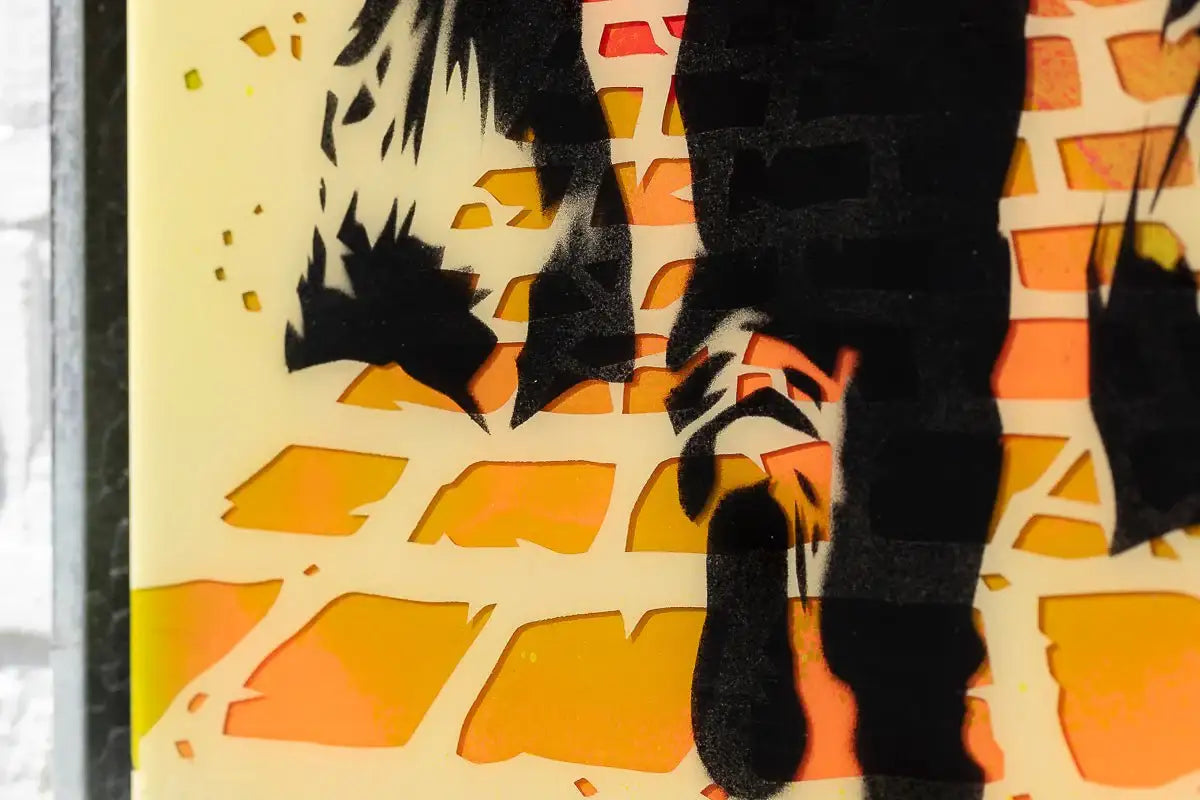 Yellow Brick Road - Small Study - Original - SOLD by artist Lhouette - Wyecliffe Galleries