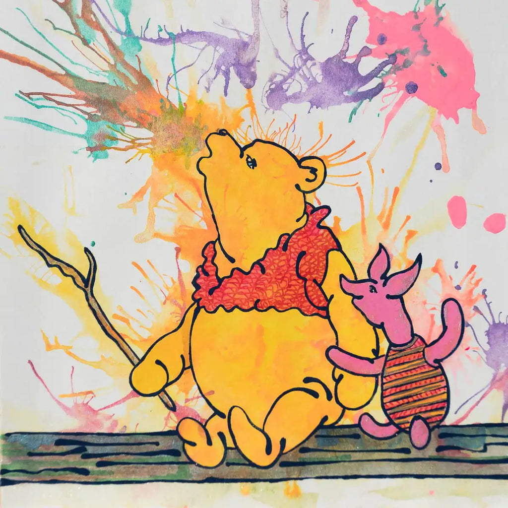 Blowing In The Wind - Original - SOLD by artist Louise Dear - Wyecliffe Galleries