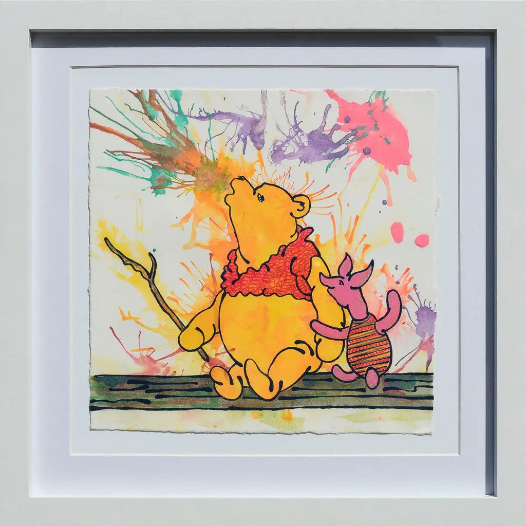 Blowing In The Wind - Original - SOLD by artist Louise Dear - Wyecliffe Galleries