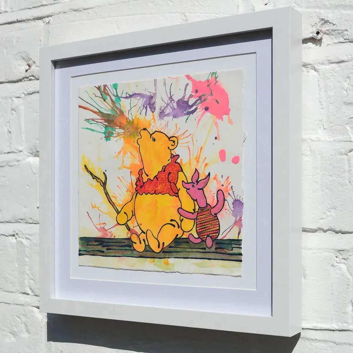 Blowing In The Wind - Original - SOLD by artist Louise Dear - Wyecliffe Galleries