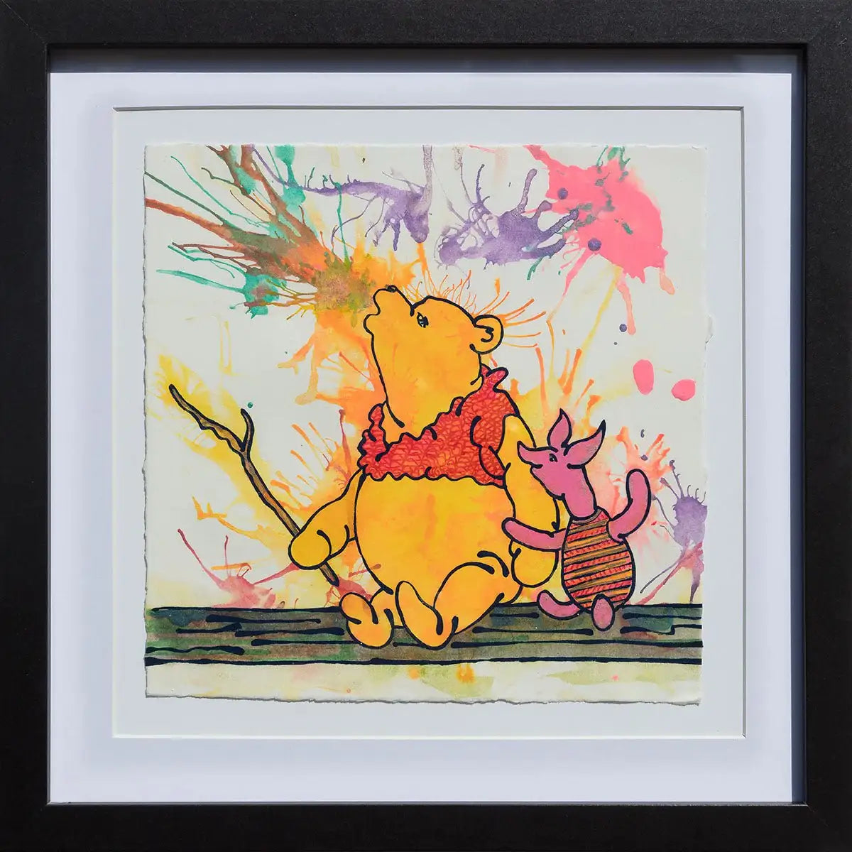 Blowing In The Wind - Original - SOLD by artist Louise Dear - Wyecliffe Galleries