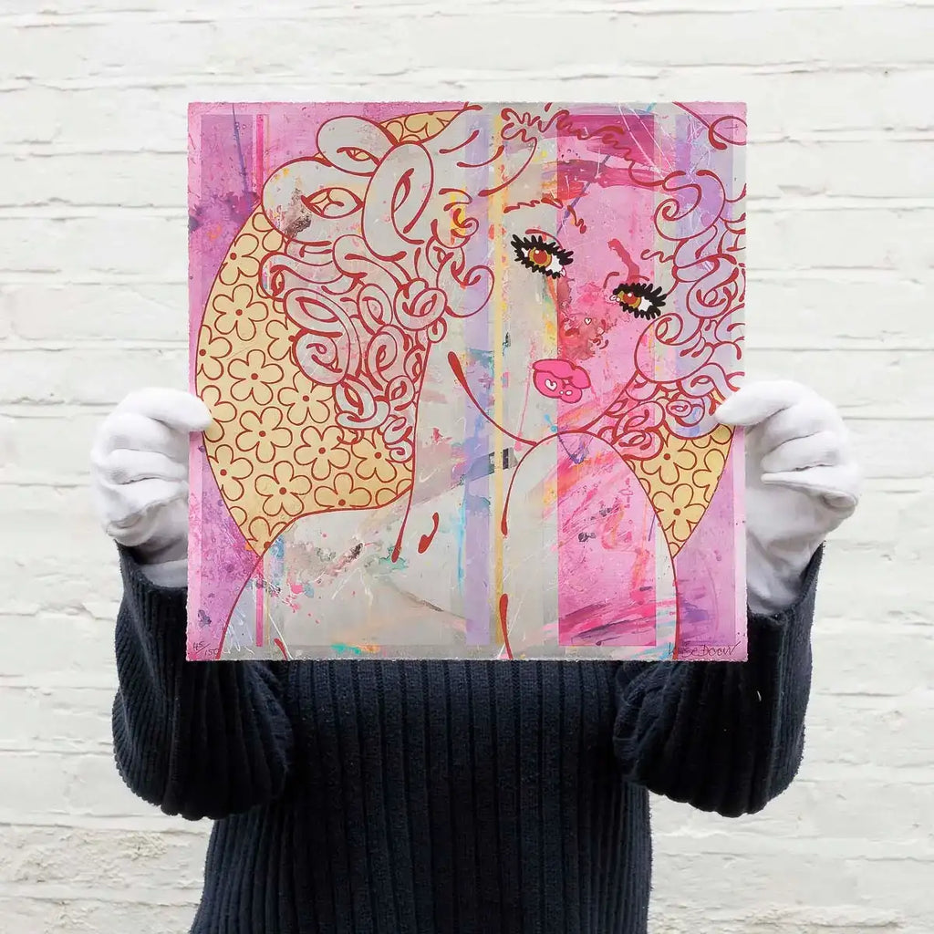 Coo..ee! Blush and Coo..ee! Splash - Limited Edition Set by artist Louise Dear - Wyecliffe Galleries