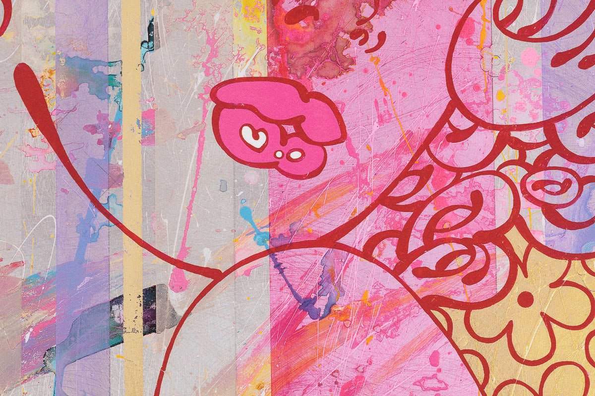 Coo..ee! Blush and Coo..ee! Splash - Limited Edition Set by artist Louise Dear - Wyecliffe Galleries