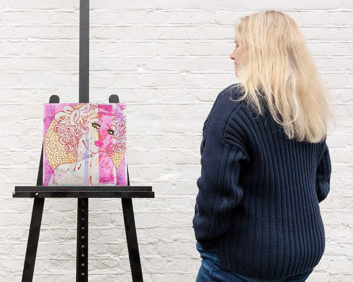 Coo..ee! Blush and Coo..ee! Splash - Limited Edition Set by artist Louise Dear - Wyecliffe Galleries