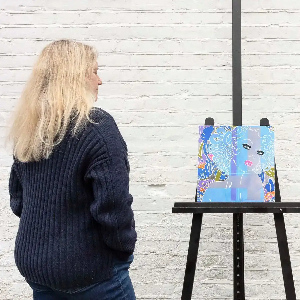 Coo..ee! Blush and Coo..ee! Splash - Limited Edition Set by artist Louise Dear - Wyecliffe Galleries