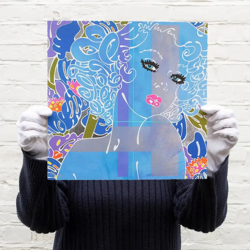 Coo..ee! Blush and Coo..ee! Splash - Limited Edition Set by artist Louise Dear - Wyecliffe Galleries