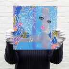 Coo..ee! Blush and Coo..ee! Splash - Limited Edition Set by artist Louise Dear - Wyecliffe Galleries