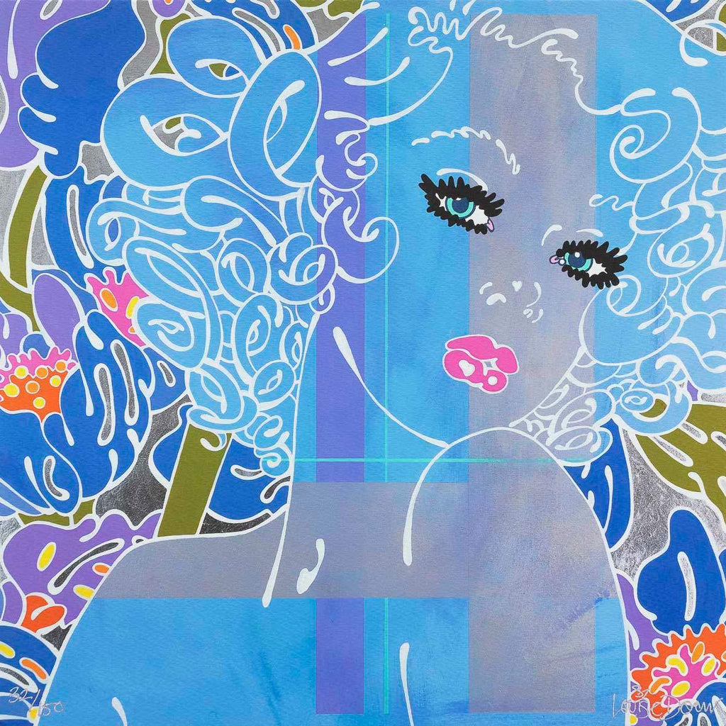 Coo..ee! Blush and Coo..ee! Splash - Limited Edition Set by artist Louise Dear - Wyecliffe Galleries