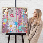 Dreaming Of Mandalay - Hand Finished Edition by artist Louise Dear - Wyecliffe Galleries