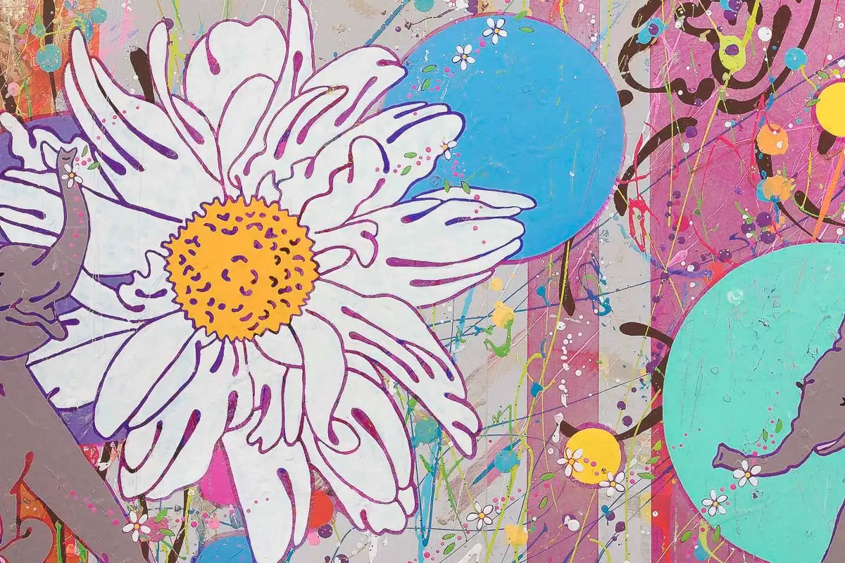 Dreaming Of Mandalay - Hand Finished Edition by artist Louise Dear - Wyecliffe Galleries