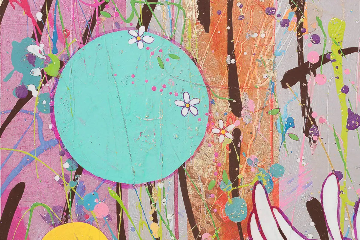 Dreaming Of Mandalay - Hand Finished Edition by artist Louise Dear - Wyecliffe Galleries