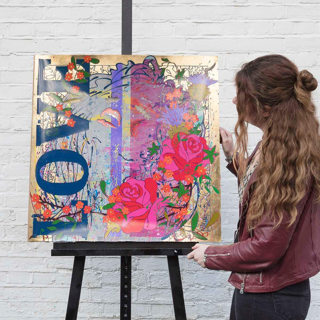 Frisson Love - Edition by artist Louise Dear - Wyecliffe Galleries