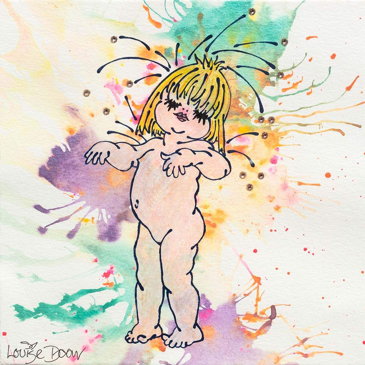 Gum Nut A La Douche - Original Louise Dear