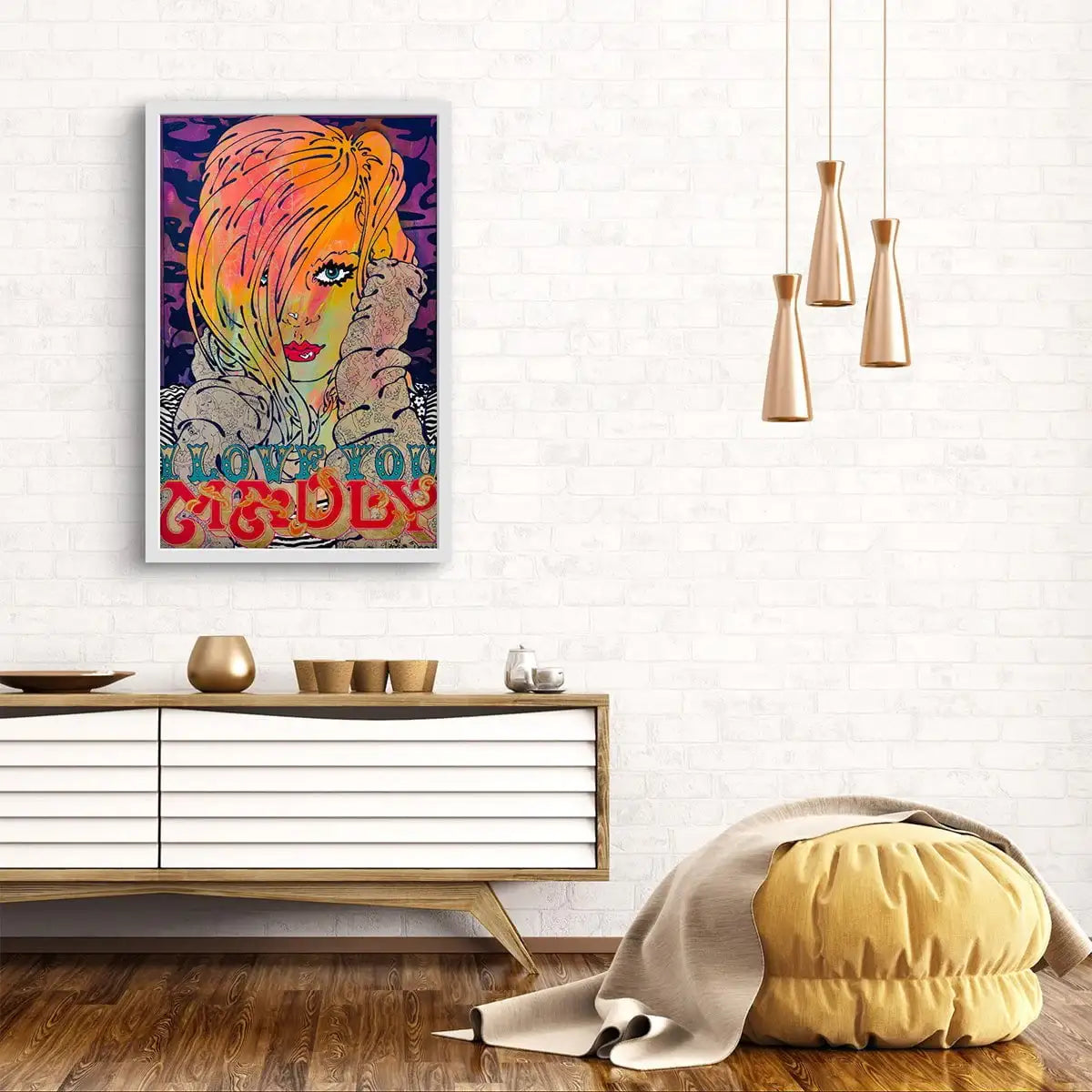 I Love You MADLY - Edition by artist Louise Dear - Wyecliffe Galleries